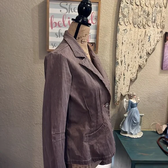 DNA Couture size XL Spring light weight blazer women’s adorable - Picture 3 of 8